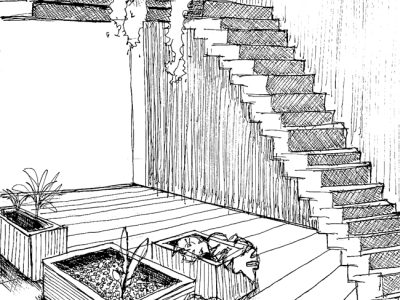 SQ2 - Black & White sketch